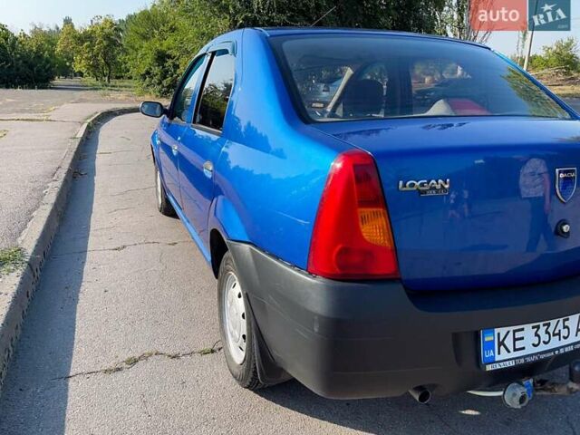 Синий Дачия Логан, объемом двигателя 1.4 л и пробегом 185 тыс. км за 4500 $, фото 10 на Automoto.ua