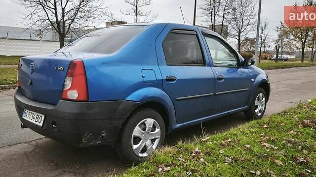 Синий Дачия Логан, объемом двигателя 1.4 л и пробегом 275 тыс. км за 2600 $, фото 12 на Automoto.ua