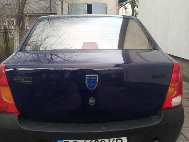 Синий Дачия Логан, объемом двигателя 1.4 л и пробегом 170 тыс. км за 3300 $, фото 3 на Automoto.ua