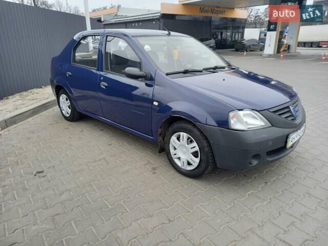 Синий Дачия Логан, объемом двигателя 1.4 л и пробегом 181 тыс. км за 3400 $, фото 3 на Automoto.ua