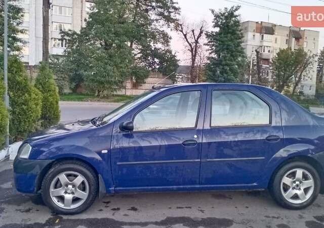 Синий Дачия Логан, объемом двигателя 1.4 л и пробегом 140 тыс. км за 3600 $, фото 1 на Automoto.ua