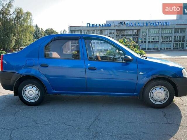 Синий Дачия Логан, объемом двигателя 1.4 л и пробегом 185 тыс. км за 4500 $, фото 5 на Automoto.ua