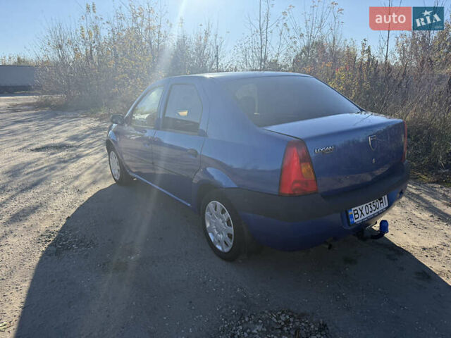 Синий Дачия Логан, объемом двигателя 1.39 л и пробегом 155 тыс. км за 4000 $, фото 6 на Automoto.ua