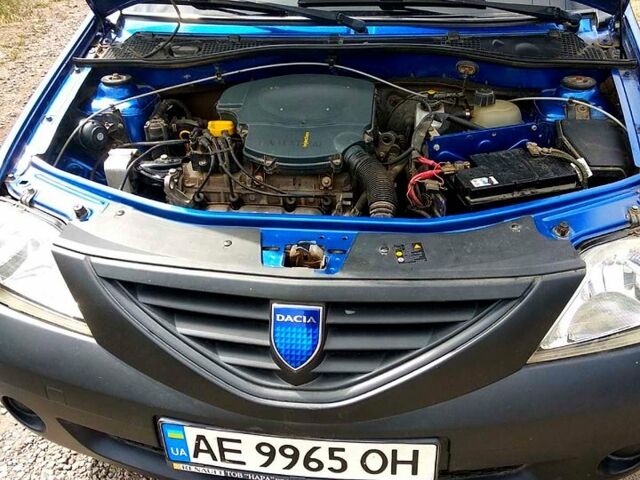 Синій Дачія Logan, об'ємом двигуна 1.4 л та пробігом 170 тис. км за 3600 $, фото 4 на Automoto.ua
