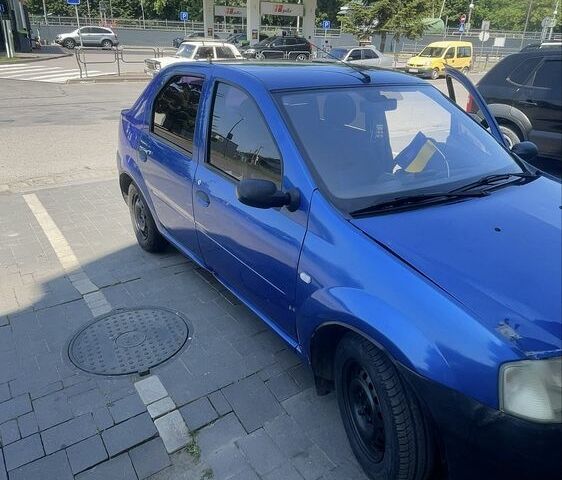 Синий Дачия Логан, объемом двигателя 1.4 л и пробегом 155 тыс. км за 3100 $, фото 5 на Automoto.ua