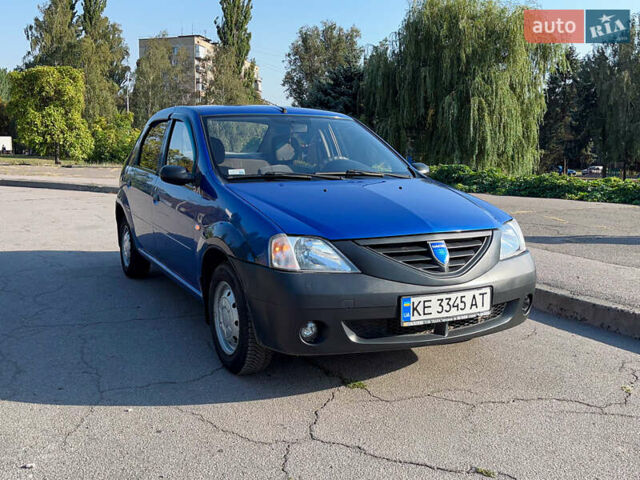 Синий Дачия Логан, объемом двигателя 1.4 л и пробегом 185 тыс. км за 4500 $, фото 3 на Automoto.ua