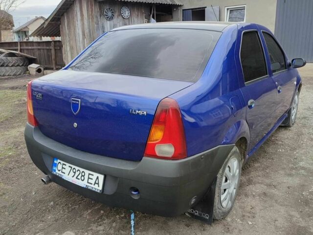 Синій Дачія Logan, об'ємом двигуна 1.4 л та пробігом 200 тис. км за 3400 $, фото 2 на Automoto.ua