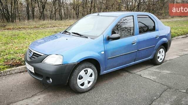 Синий Дачия Логан, объемом двигателя 1.4 л и пробегом 275 тыс. км за 2600 $, фото 7 на Automoto.ua