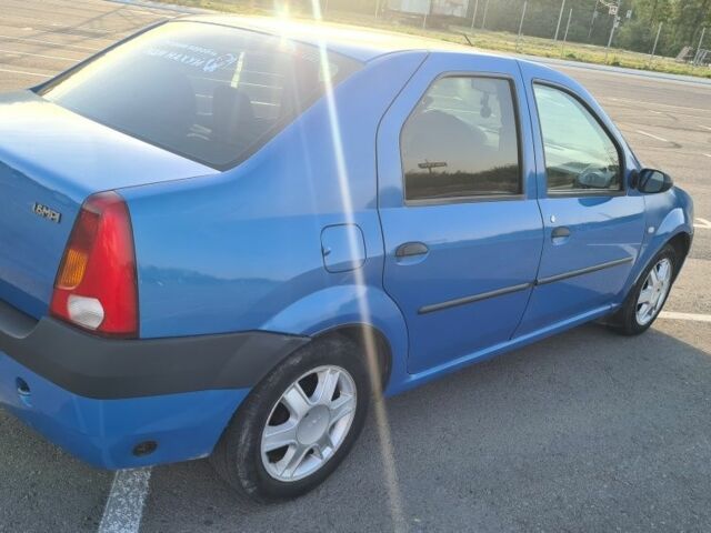 Синий Дачия Логан, объемом двигателя 1.6 л и пробегом 260 тыс. км за 3300 $, фото 6 на Automoto.ua