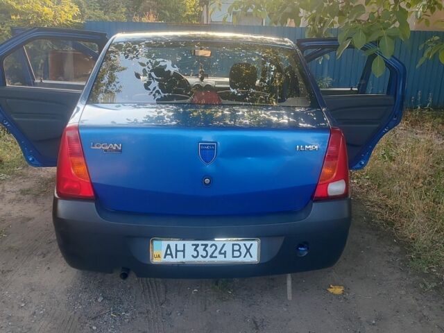 Синий Дачия Логан, объемом двигателя 1.4 л и пробегом 106 тыс. км за 3500 $, фото 9 на Automoto.ua