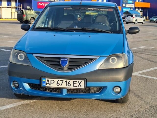 Синий Дачия Логан, объемом двигателя 1.6 л и пробегом 260 тыс. км за 3300 $, фото 1 на Automoto.ua