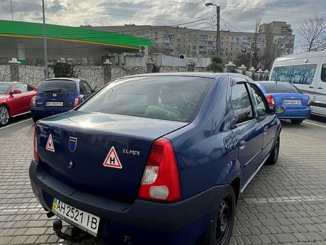 Синий Дачия Логан, объемом двигателя 14 л и пробегом 361 тыс. км за 2800 $, фото 4 на Automoto.ua