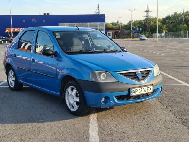 Синий Дачия Логан, объемом двигателя 1.6 л и пробегом 260 тыс. км за 3300 $, фото 2 на Automoto.ua