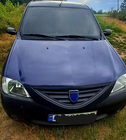 Синий Дачия Логан, объемом двигателя 1.4 л и пробегом 143 тыс. км за 3700 $, фото 3 на Automoto.ua