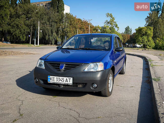Синий Дачия Логан, объемом двигателя 1.4 л и пробегом 185 тыс. км за 4500 $, фото 2 на Automoto.ua