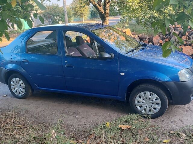 Синий Дачия Логан, объемом двигателя 1.4 л и пробегом 106 тыс. км за 3500 $, фото 3 на Automoto.ua