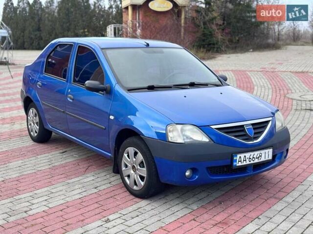 Синій Дачія Logan, об'ємом двигуна 1.6 л та пробігом 250 тис. км за 2200 $, фото 2 на Automoto.ua