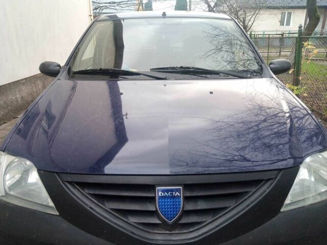 Синий Дачия Логан, объемом двигателя 1.4 л и пробегом 170 тыс. км за 3300 $, фото 2 на Automoto.ua