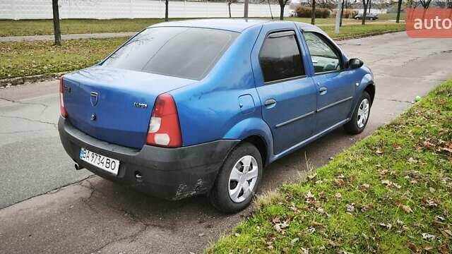 Синий Дачия Логан, объемом двигателя 1.4 л и пробегом 275 тыс. км за 2600 $, фото 5 на Automoto.ua
