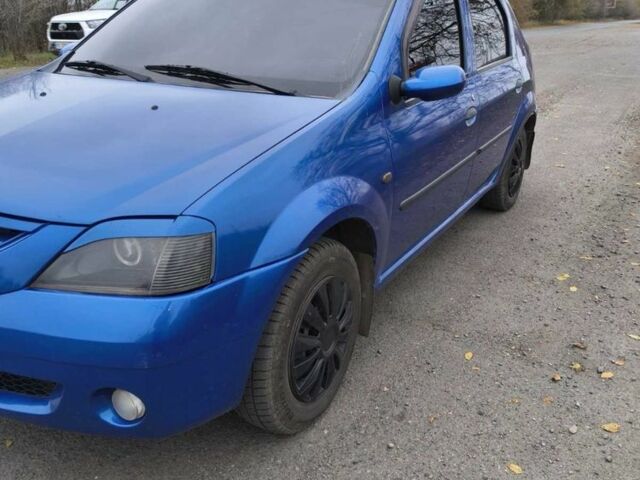 Синий Дачия Логан, объемом двигателя 1.4 л и пробегом 3 тыс. км за 3300 $, фото 7 на Automoto.ua