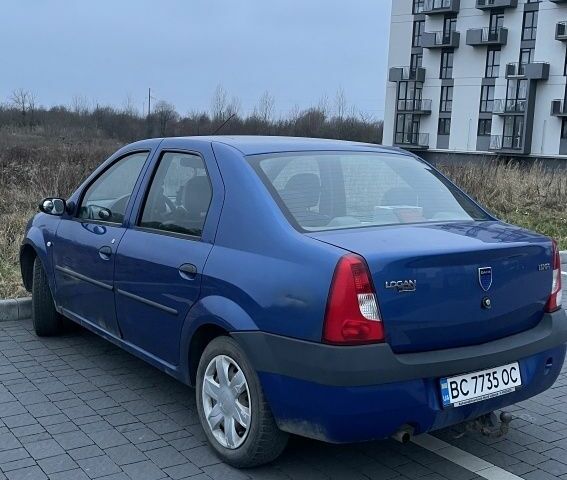 Синий Дачия Логан, объемом двигателя 1.6 л и пробегом 272 тыс. км за 2900 $, фото 13 на Automoto.ua