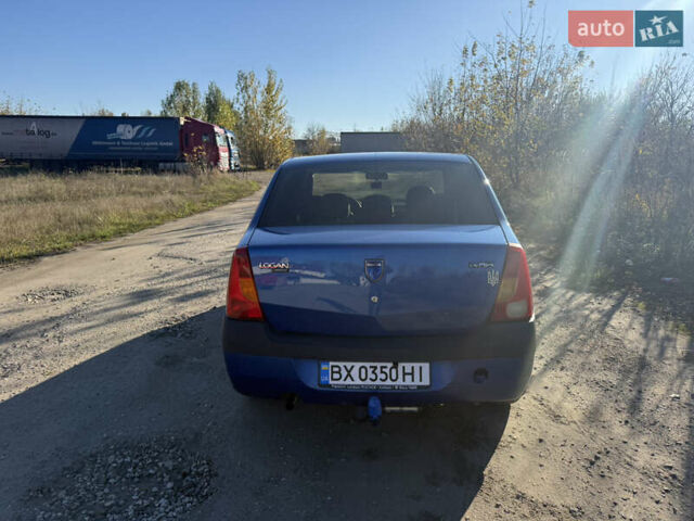 Синий Дачия Логан, объемом двигателя 1.39 л и пробегом 155 тыс. км за 4000 $, фото 5 на Automoto.ua