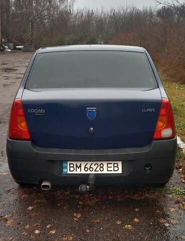 Синий Дачия Логан, объемом двигателя 1.39 л и пробегом 188 тыс. км за 3500 $, фото 2 на Automoto.ua