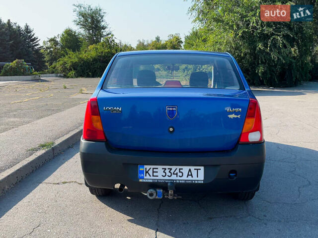 Синий Дачия Логан, объемом двигателя 1.4 л и пробегом 185 тыс. км за 4500 $, фото 8 на Automoto.ua