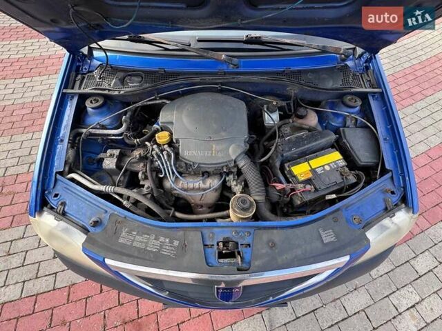 Синій Дачія Logan, об'ємом двигуна 1.6 л та пробігом 250 тис. км за 2200 $, фото 11 на Automoto.ua