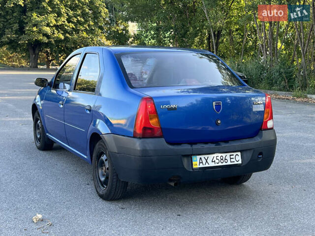 Синий Дачия Логан, объемом двигателя 1.4 л и пробегом 220 тыс. км за 3100 $, фото 3 на Automoto.ua
