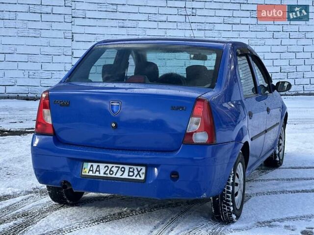 Синий Дачия Логан, объемом двигателя 1.4 л и пробегом 271 тыс. км за 2400 $, фото 2 на Automoto.ua
