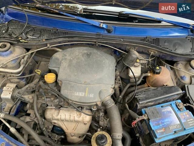 Синій Дачія Logan, об'ємом двигуна 1.6 л та пробігом 361 тис. км за 2500 $, фото 5 на Automoto.ua