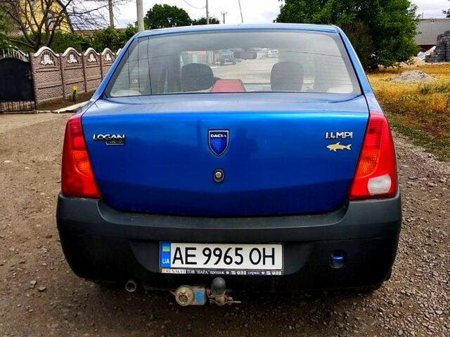 Синій Дачія Logan, об'ємом двигуна 1.4 л та пробігом 170 тис. км за 3600 $, фото 2 на Automoto.ua