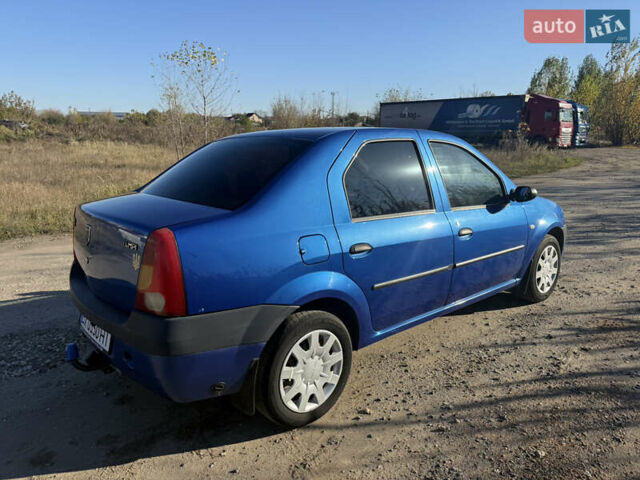 Синий Дачия Логан, объемом двигателя 1.39 л и пробегом 155 тыс. км за 4000 $, фото 4 на Automoto.ua