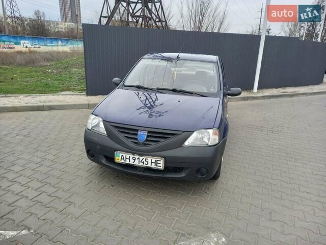 Синий Дачия Логан, объемом двигателя 1.4 л и пробегом 181 тыс. км за 3400 $, фото 2 на Automoto.ua