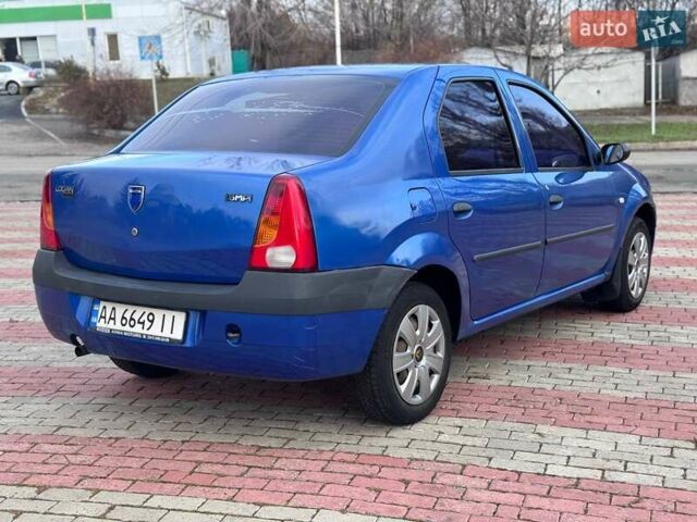 Синій Дачія Logan, об'ємом двигуна 1.6 л та пробігом 250 тис. км за 2200 $, фото 7 на Automoto.ua