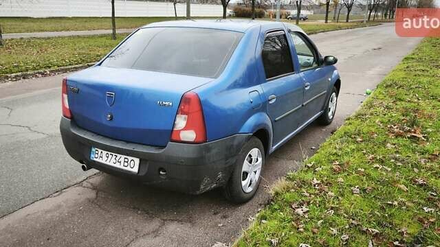 Синий Дачия Логан, объемом двигателя 1.4 л и пробегом 275 тыс. км за 2600 $, фото 6 на Automoto.ua