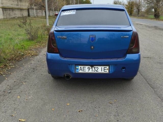 Синий Дачия Логан, объемом двигателя 1.4 л и пробегом 3 тыс. км за 3300 $, фото 4 на Automoto.ua