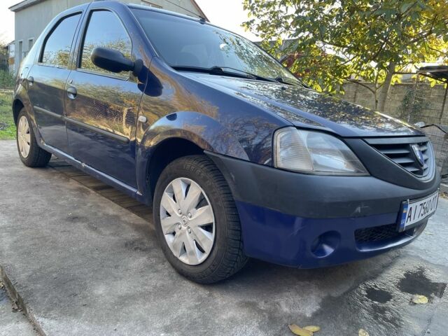 Дачия Логан 2007 в Одессе на Automoto.ua Синий Дачия Логан, объемом двигателя 1.4 л и пробегом 310 тыс. км за 2100 $, фото 1 на Automoto.ua