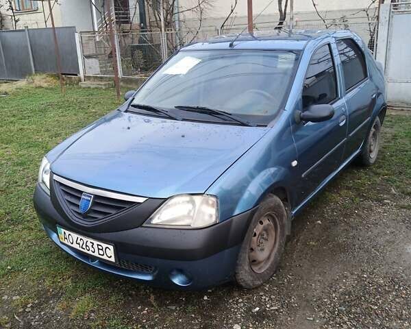 Синий Дачия Логан, объемом двигателя 1.6 л и пробегом 250 тыс. км за 2500 $, фото 3 на Automoto.ua