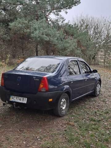 Синій Дачія Logan, об'ємом двигуна 1.39 л та пробігом 187 тис. км за 2800 $, фото 6 на Automoto.ua