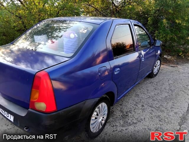 Синий Дачия Логан, объемом двигателя 1.4 л и пробегом 842 тыс. км за 2300 $, фото 4 на Automoto.ua