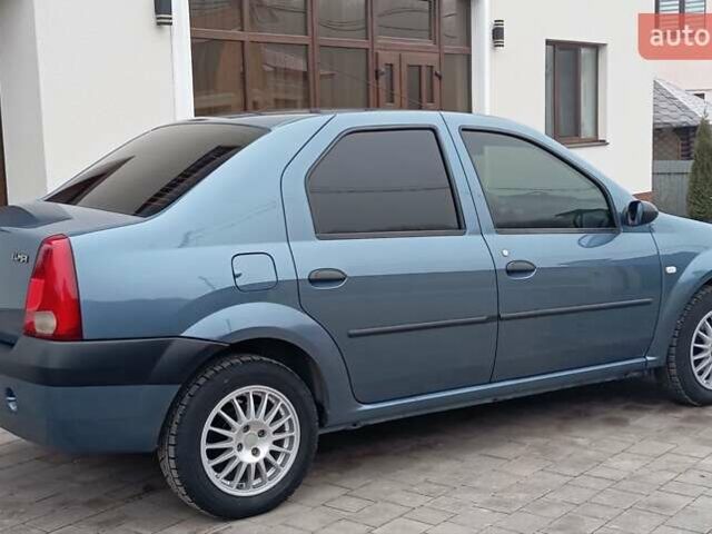 Синий Дачия Логан, объемом двигателя 1.4 л и пробегом 67 тыс. км за 3850 $, фото 15 на Automoto.ua