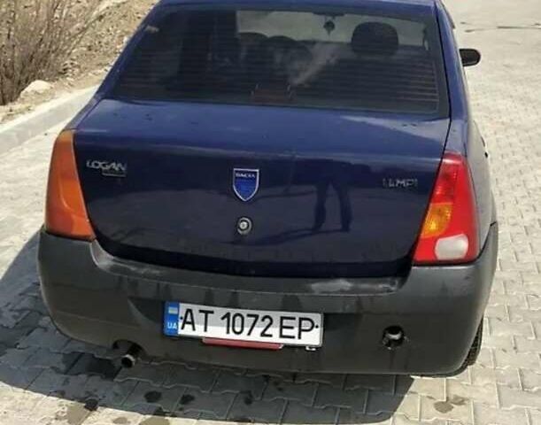 Синий Дачия Логан, объемом двигателя 1.39 л и пробегом 244 тыс. км за 2550 $, фото 2 на Automoto.ua