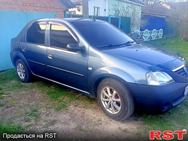 Синий Дачия Логан, объемом двигателя 1.6 л и пробегом 250 тыс. км за 3500 $, фото 1 на Automoto.ua