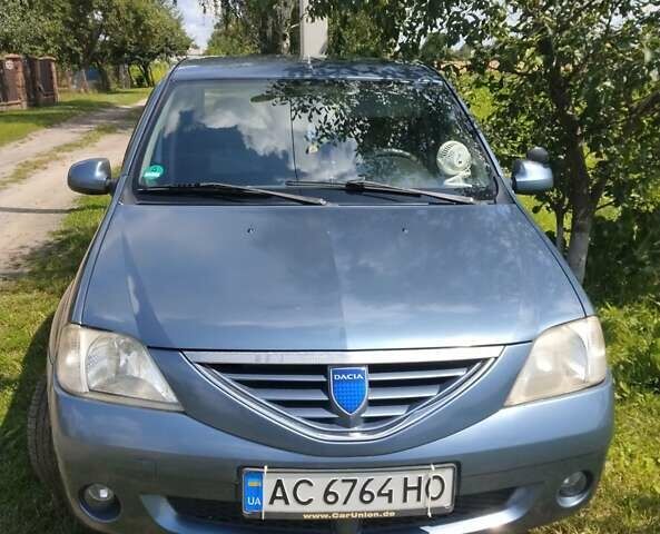 Дачия Логан 2007 в Луцке на Automoto.ua Синий Дачия Логан, объемом двигателя 1.6 л и пробегом 240 тыс. км за 4100 $, фото 27 на Automoto.ua