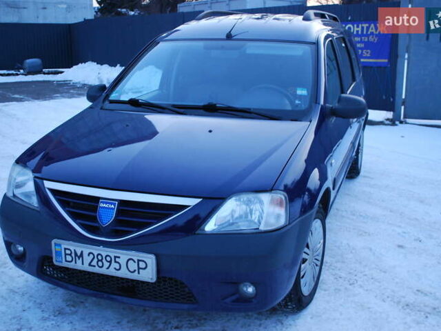 Синий Дачия Логан, объемом двигателя 1.6 л и пробегом 233 тыс. км за 4200 $, фото 9 на Automoto.ua