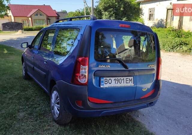 Синий Дачия Логан, объемом двигателя 1.6 л и пробегом 168 тыс. км за 4600 $, фото 3 на Automoto.ua