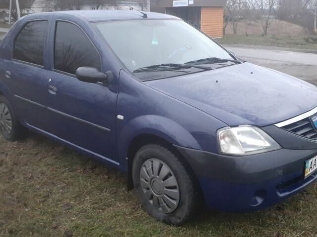 Синий Дачия Логан, объемом двигателя 1.4 л и пробегом 290 тыс. км за 2600 $, фото 1 на Automoto.ua