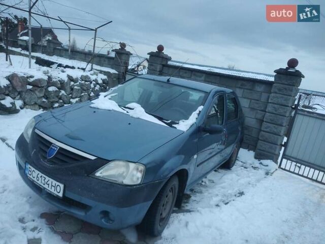 Синий Дачия Логан, объемом двигателя 1.4 л и пробегом 172 тыс. км за 3535 $, фото 5 на Automoto.ua